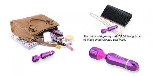 Tiện ích chày rung mini Nalone Roma đa tính năng giá hấp