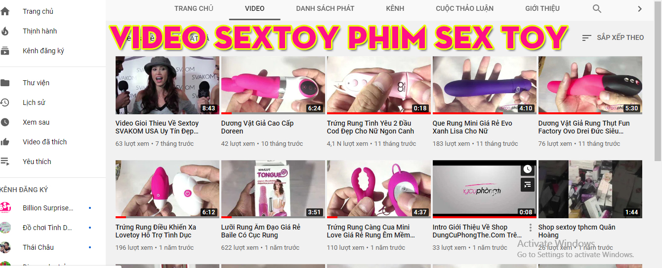 Video sextoy phim sex toy