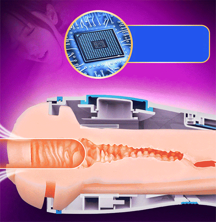 Tốc độ rung cốc thủ dâm Leten AMT AirCraft tự động rung co bóp