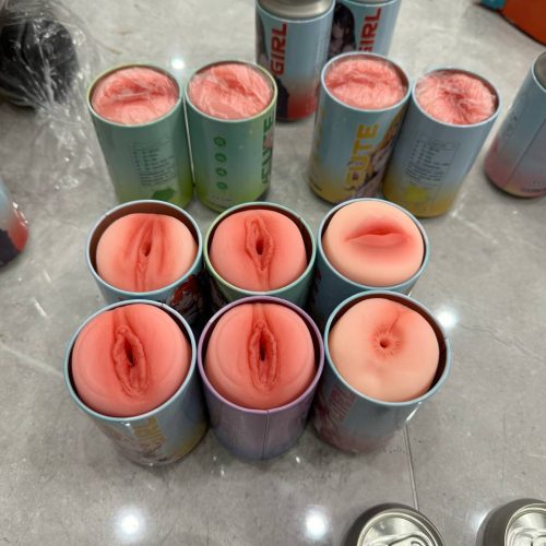 âm đạo giả dạng cốc ngụy trang vỏ lon bia - cốc thủ dâm ngụy trang vỏ lon bia.